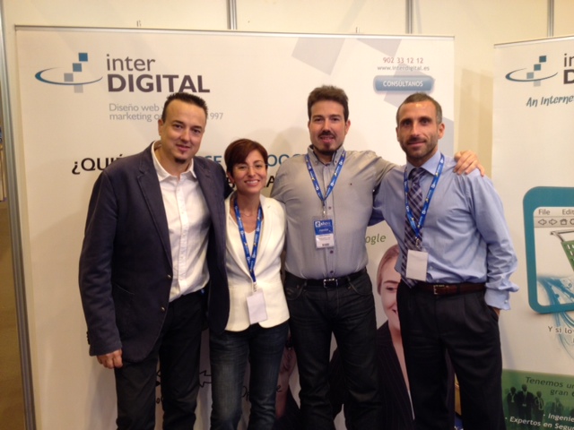 equipo Interdigital en el eshow madrid