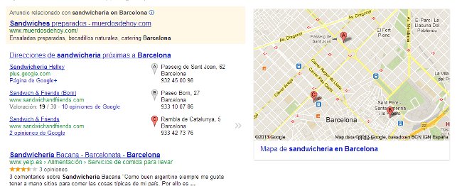 Google Local tienda local