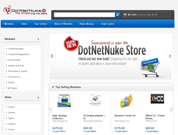 dotnetnuke store