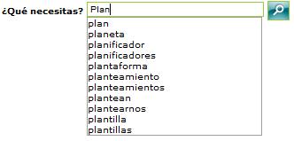 Ejemplo de auto-completar