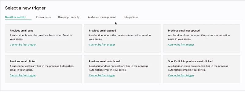 marketing automation mailchimp